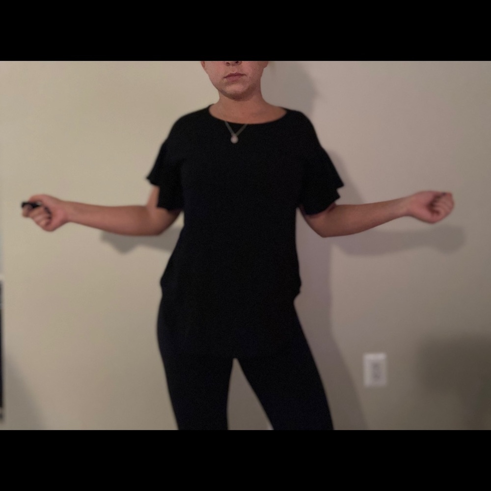 Black Blouse - WORN ONCE